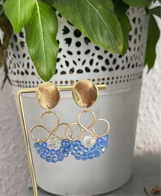 PENDIENTES FLOR